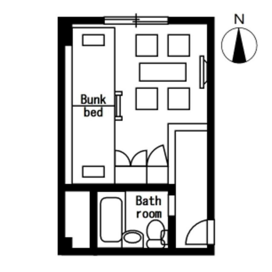 Alphabed Inn Takamatsuekimae 205 / Vacation Stay 36559 ภายนอก รูปภาพ